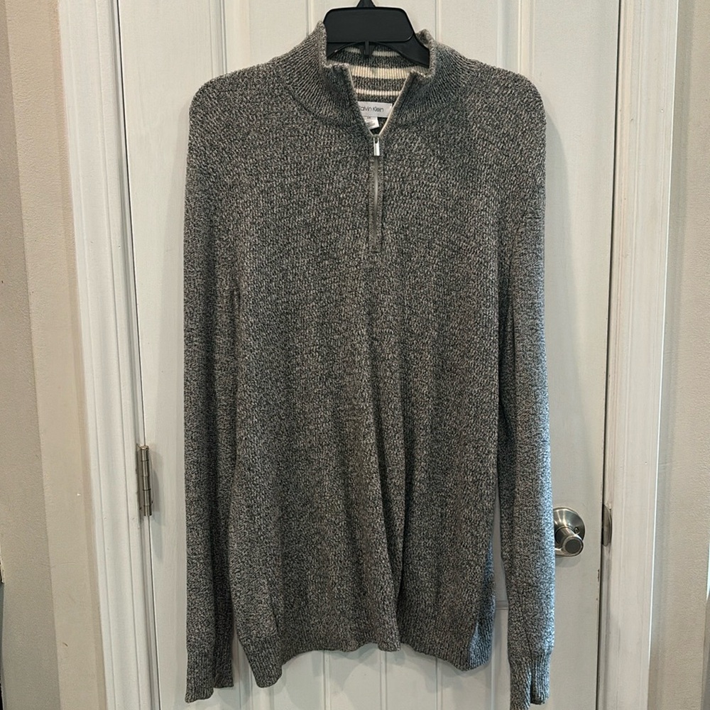 Vintage Calvin Klein 1/4 zip sweater